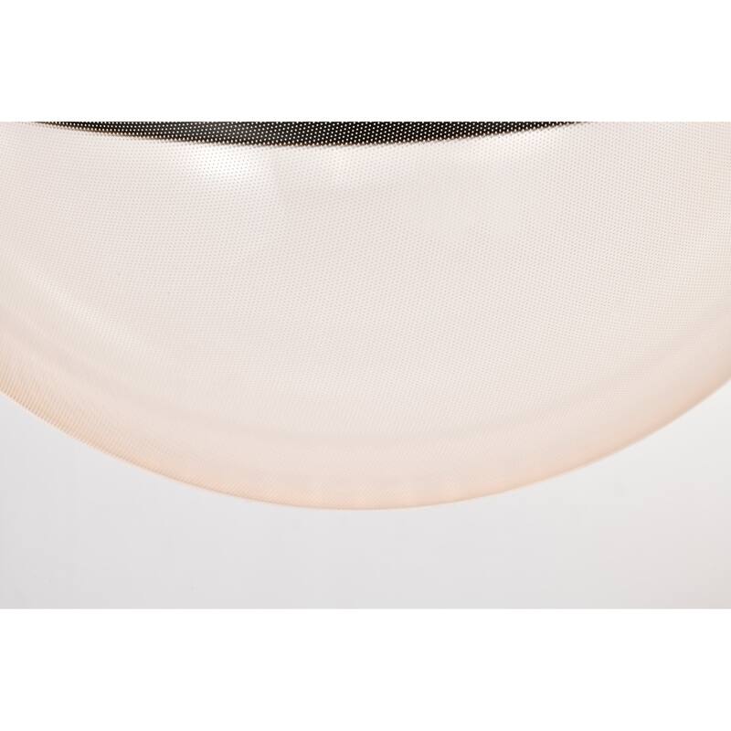 Arvada 20 Inch LED Pendant Matte Black Silk Screened Acrylic Lens - Matte Black