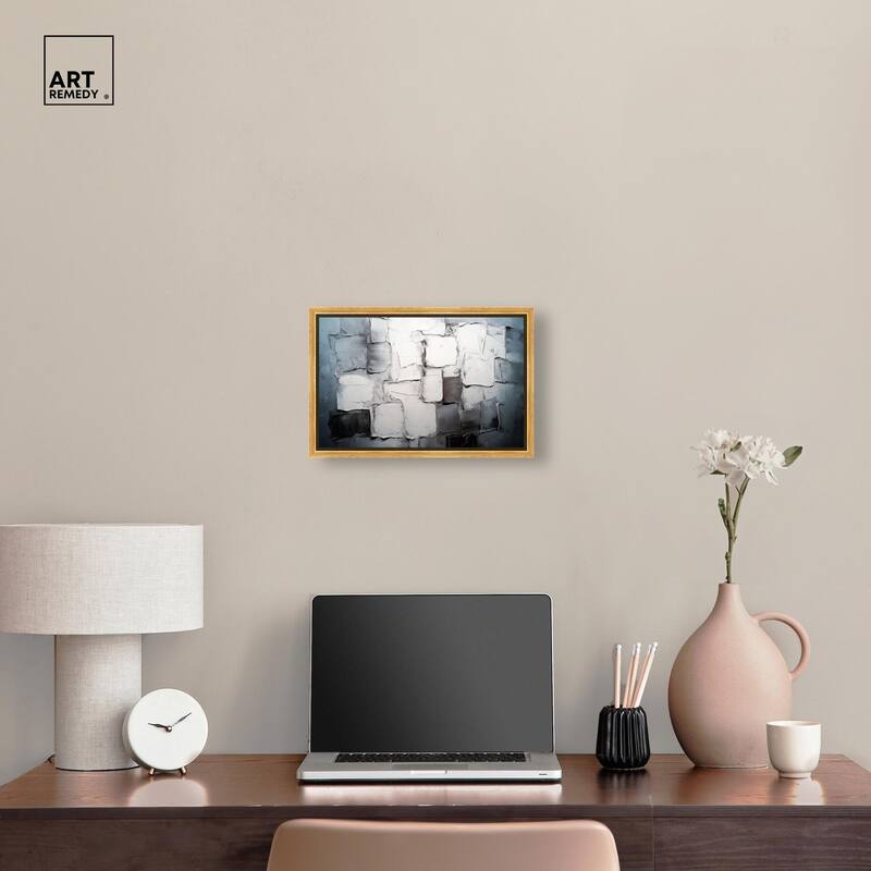 Urban Grid Canvas by Art Remedy