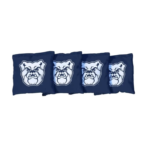 slide 2 of 3, Butler Blue Cornhole Bags All-Weather Resin Filled