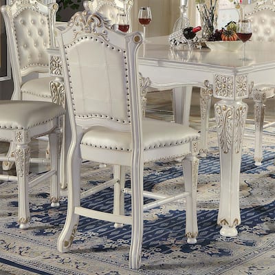 Counter Height Chair with Nailhead Trim (Set of 2)