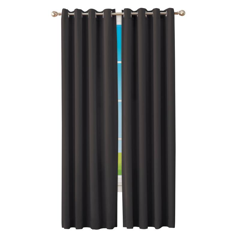 Madison Room Darkening Energy-Saving Curtain Panel