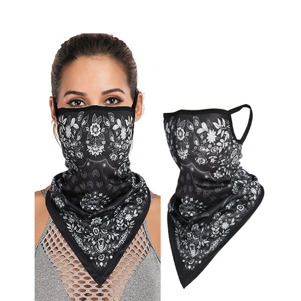 Bandana FACE MASK Cover Scarf Balaclava Neck Gaiter Reusable Washable Breathable