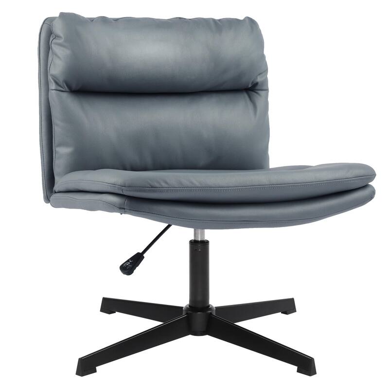 Leather Home Office Chair Adjustable Computer Desk Chair Bedroom Chair