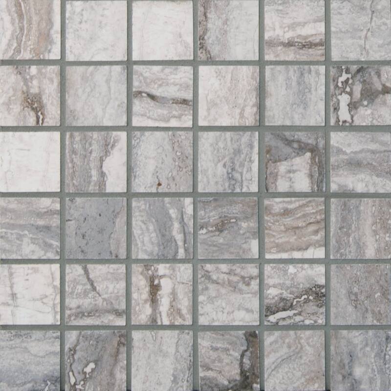 Ackland AKN-P-BE2X2SQM-CA Beraldi - 12" x 12" Porcelain Square Floor - Basalt