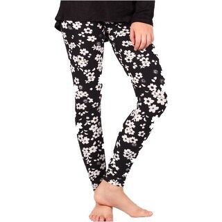 white floral leggings