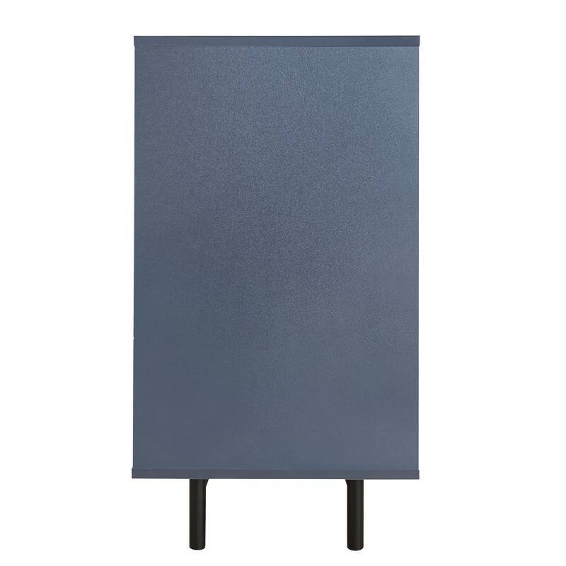 Wave Pattern Storage Cabinet for Entrance and Living Room