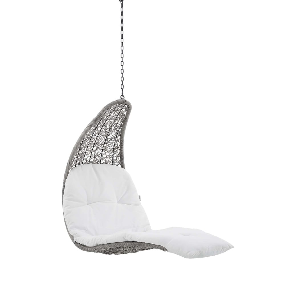Landscape Outdoor Patio Hanging Chaise Lounge Swing Chair