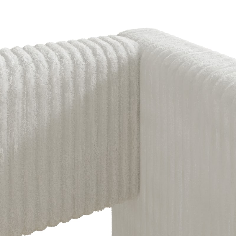 Corvus Somme Corduroy Upholstered Daybed with Trundle