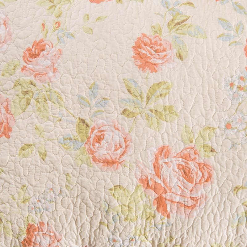 Whitney Floral Cotton Quilt