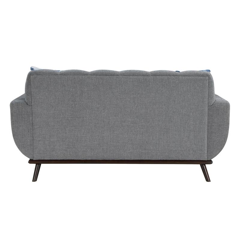 Tarsilla 2-Piece Chenille Living Room Sofa Set