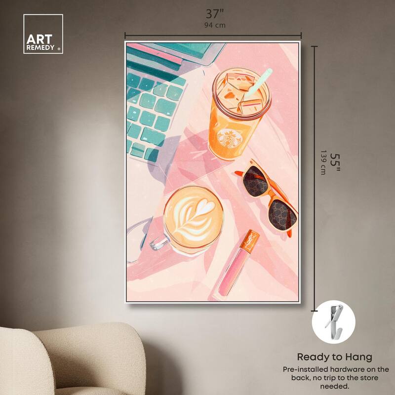 Summer Studies Canvas by Art Remedy