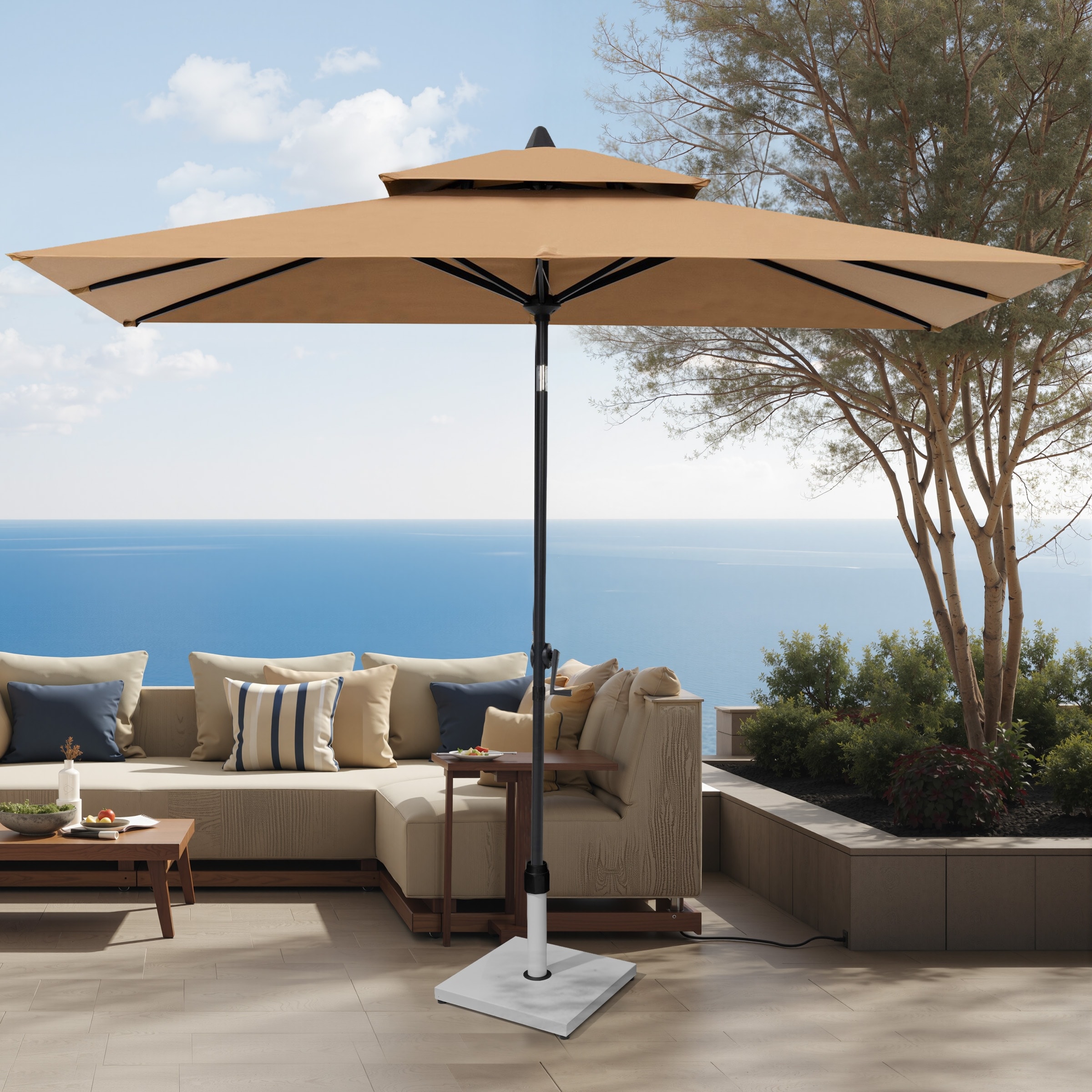 beach umbrella stand for patio TheLAShop Metal Holder Sand Grass Ground D1 7/16" bohemian flair to your outdoor setup SenQWFa 6.5 in. Patio Umbrella