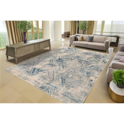 Dynamic Rugs Quartz Transitional Area Rug