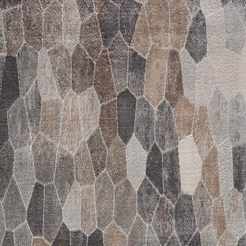 HomeRoots Geometric Modern Runner Area Rug