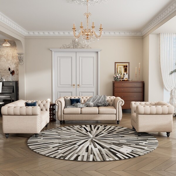 Plush modern hot sale sofa