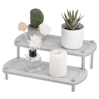 Instant Dry Sink Organizer, 11 inch Kitchen Sink Caddy Sponge Holder Light Grey - Light Grey
