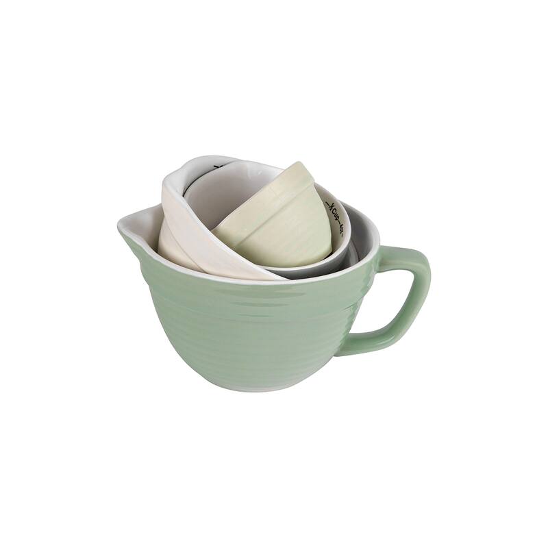 Batter Bowl Shaped Measuring Cups (Set of 4 Sizes)