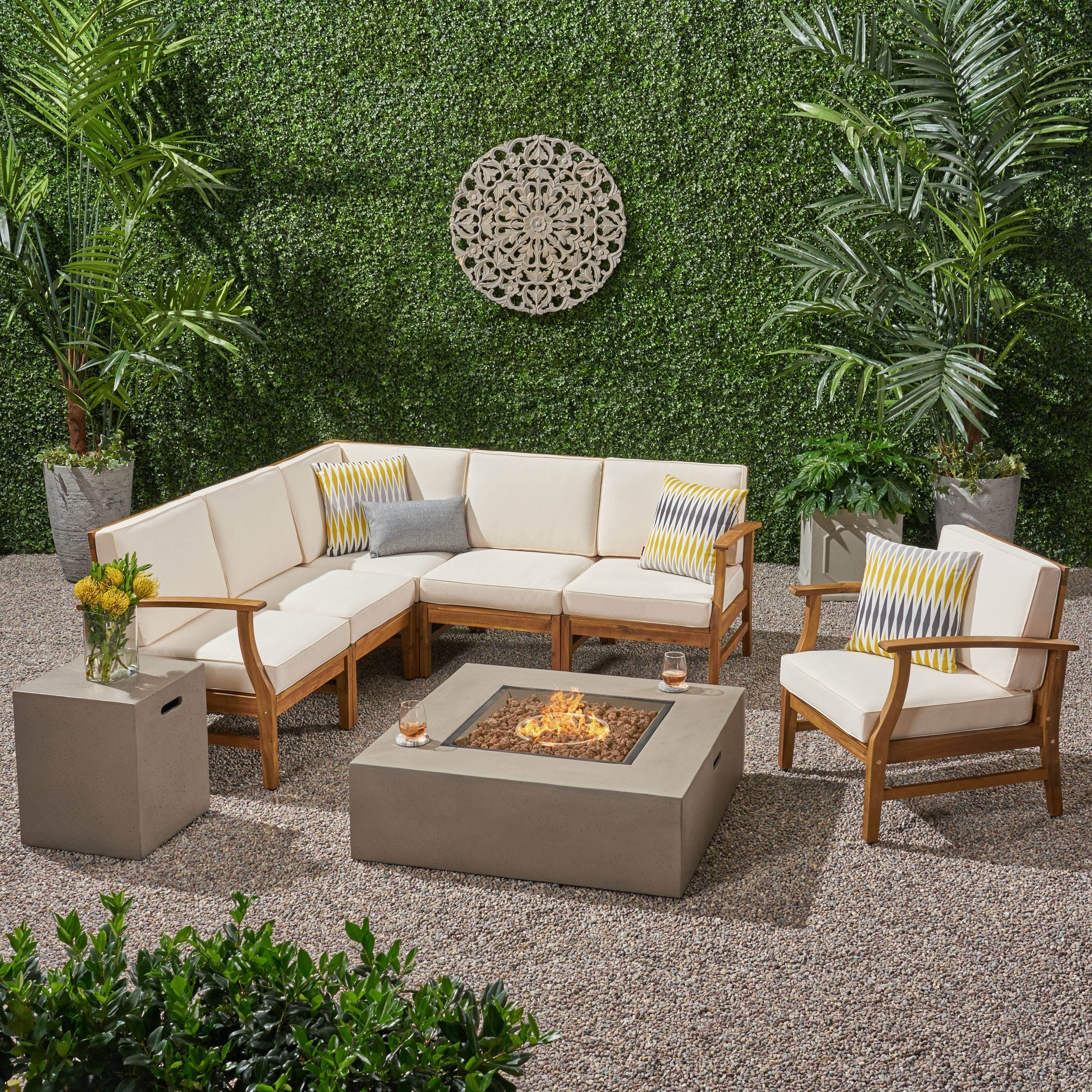Concrete patio sales sets for sale