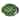 Certified International Le Jardin Cabbage 3-D Oval Platter 17" x 12.25" - 17"W x 12.25"D x 1.25"H