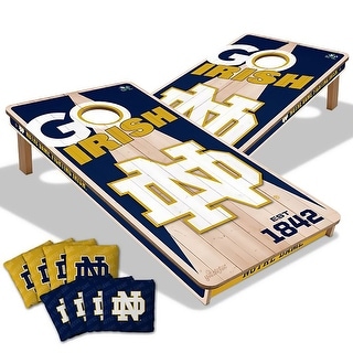 Notre Dame Fighting Irish NCAA 2x4 Cornhole Board Set