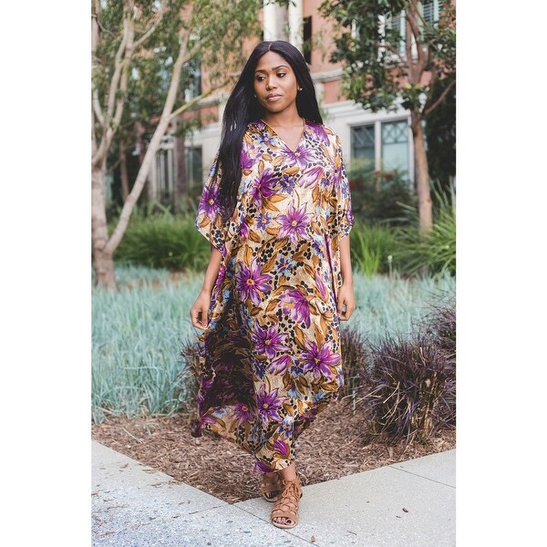tropical caftan