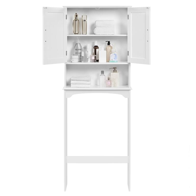 Yaheetech Bathroom Space Saving Organizer Over-the -Toilet