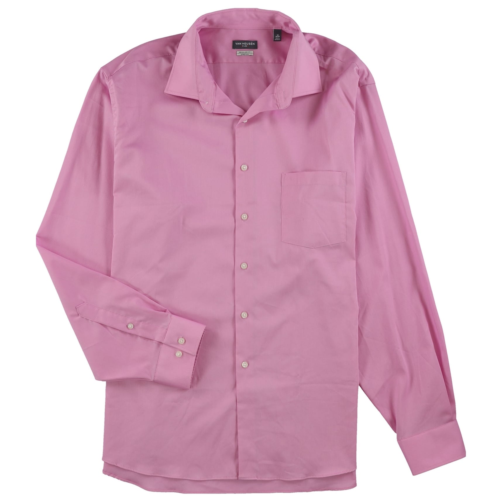 van heusen pink dress shirt