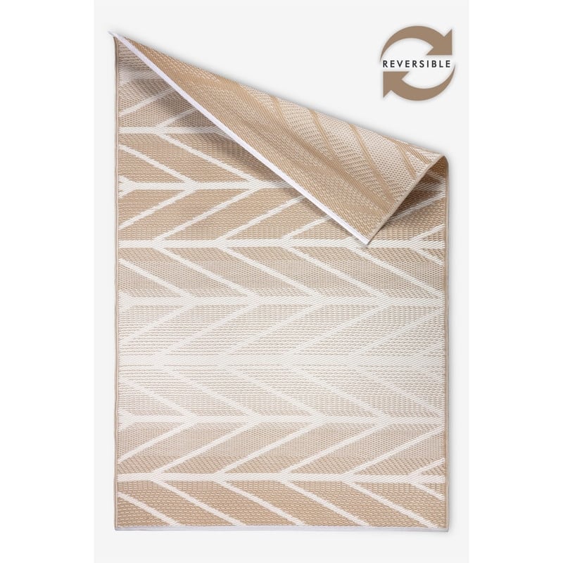 Lush Ambience Outdoor Rugs Made of Recycled Plastic Straws
