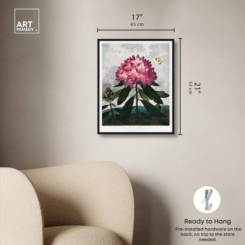 Pontic Rhododendron 1807 Canvas by Art Remedy