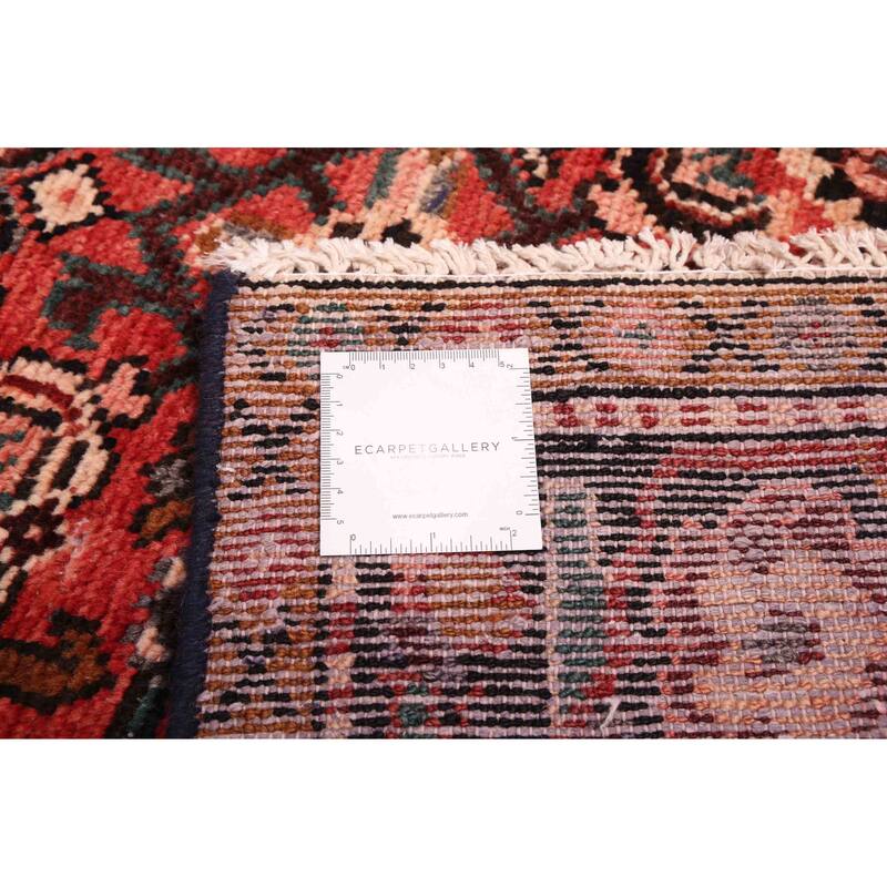 ECARPETGALLERY Hand-knotted Andelz Red Wool Rug - 5'2 x 10'3