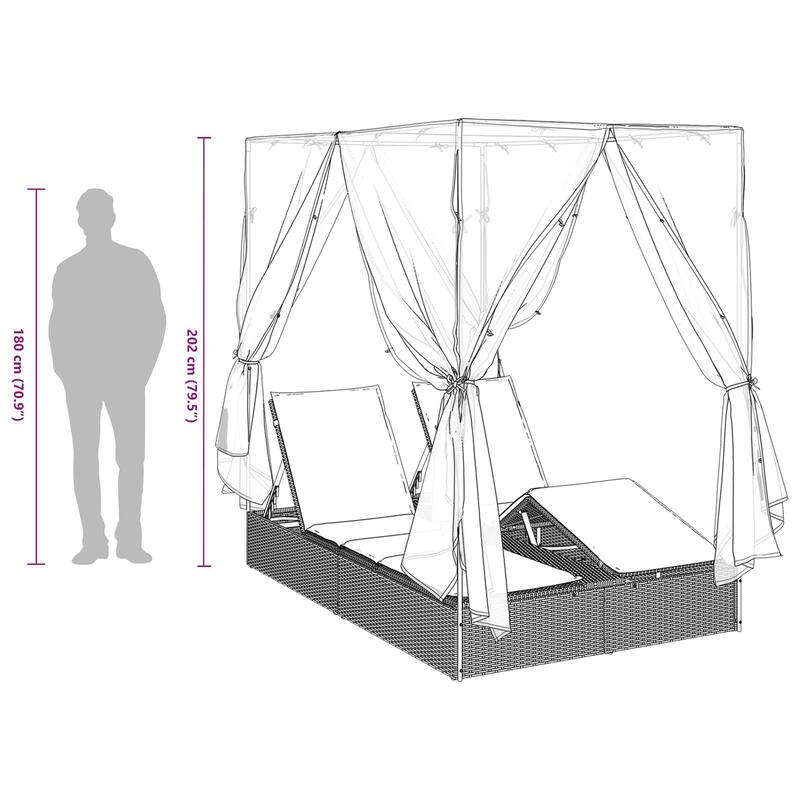Outdoor Bed in Various Colors
