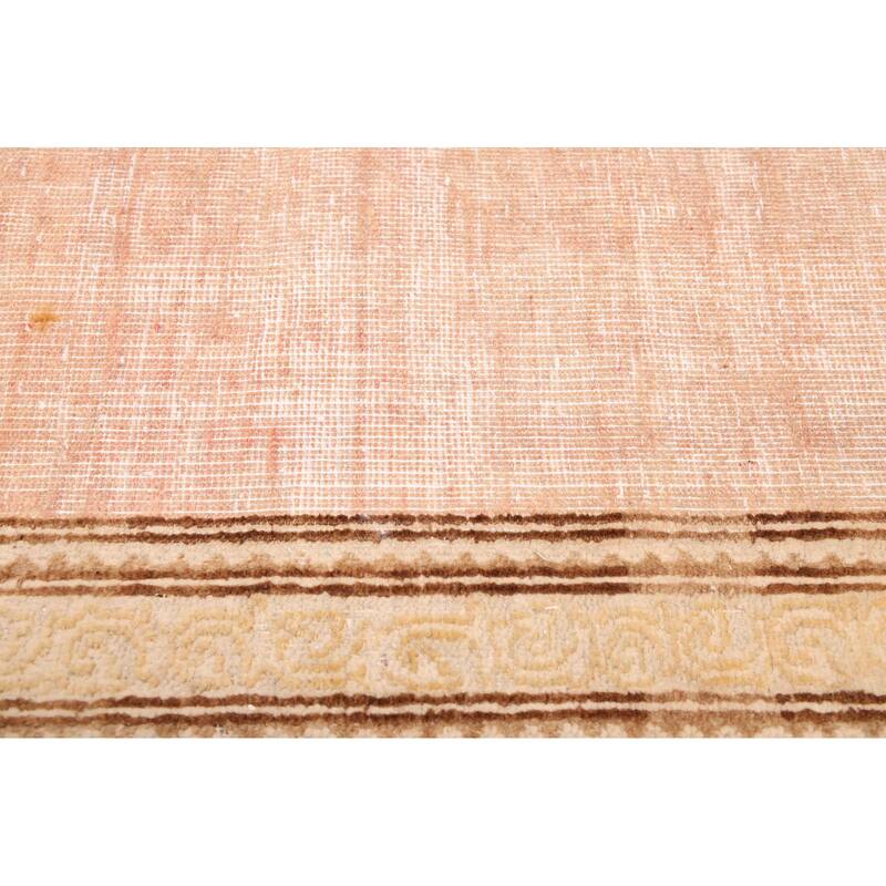 ECARPETGALLERY Hand-knotted Antalya Vintage Light Copper Wool Rug - 8'10 x 12'4