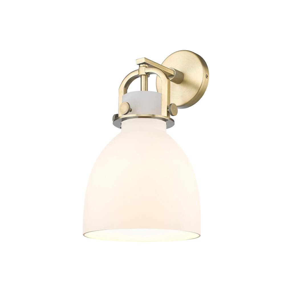 Innovations Lighting 410-1W-5-8 Newton Bell Sconce Newton Bell 5" Tall