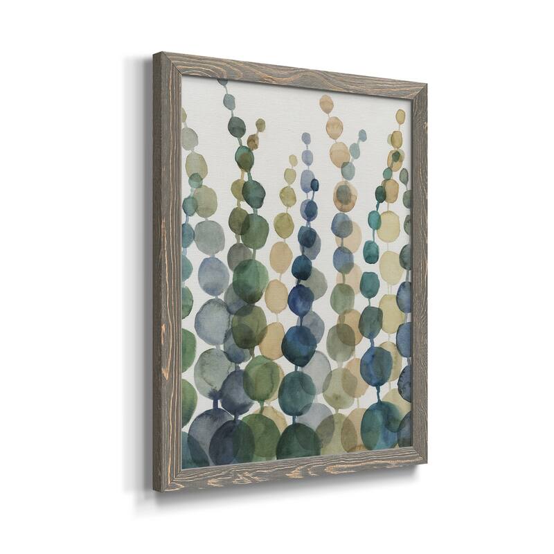 Pompom Botanical I Premium Framed Canvas - Ready to Hang