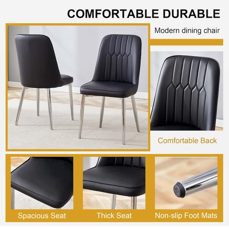PU Leather Dining Chairs