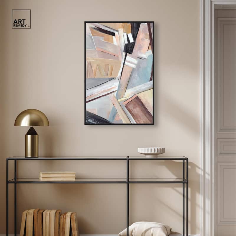 Balancing Lines II Canvas by Art Remedy