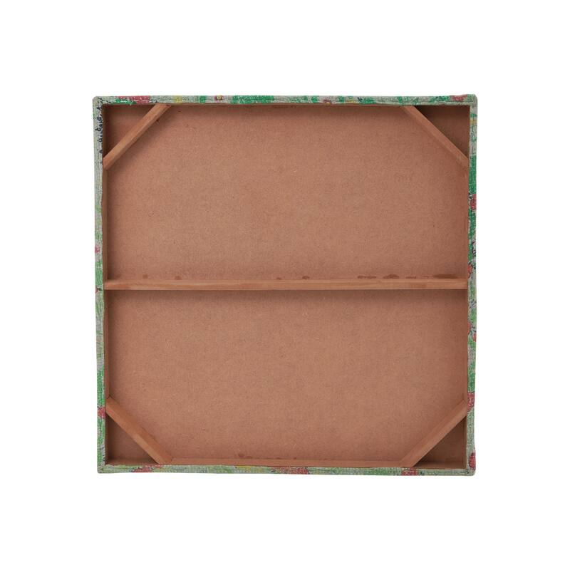 Cotton Bengali Rali Quilt Fabric Wall Art