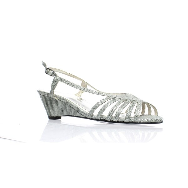 caparros silver heels