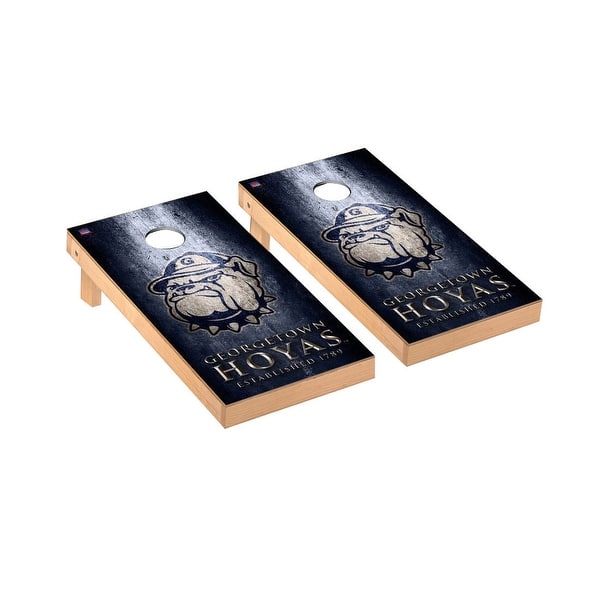 slide 2 of 5, Georgetown Hoyas Museum Cornhole Board Set