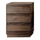 preview thumbnail 16 of 18, Emallson Rustic Natural Tone Wood Low Profile 4-Piece Platform Bedroom Set by Furniture of America