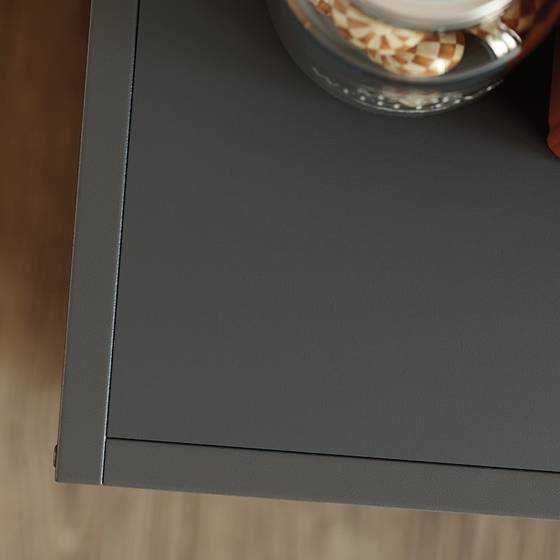 Wood Lateral File with Modern Design, Brown