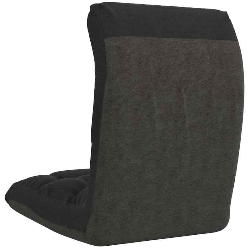 vidaXL Floor Chair Lounge Chair Chaise Lounge Folding Floor Lounger Fabric