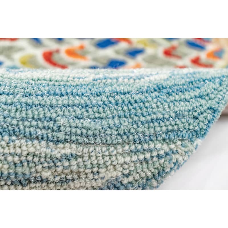 Liora Manne Frontporch Mermaid Crossing Indoor/Outdoor Rug - 2'6" x 4'