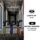 preview thumbnail 4 of 9, Haunted Hill Farm Set of Three 19-In. Light-Up Witch Leg Stakes, Outdoor Halloween Lawn and Garden Decoration, LED, Battery