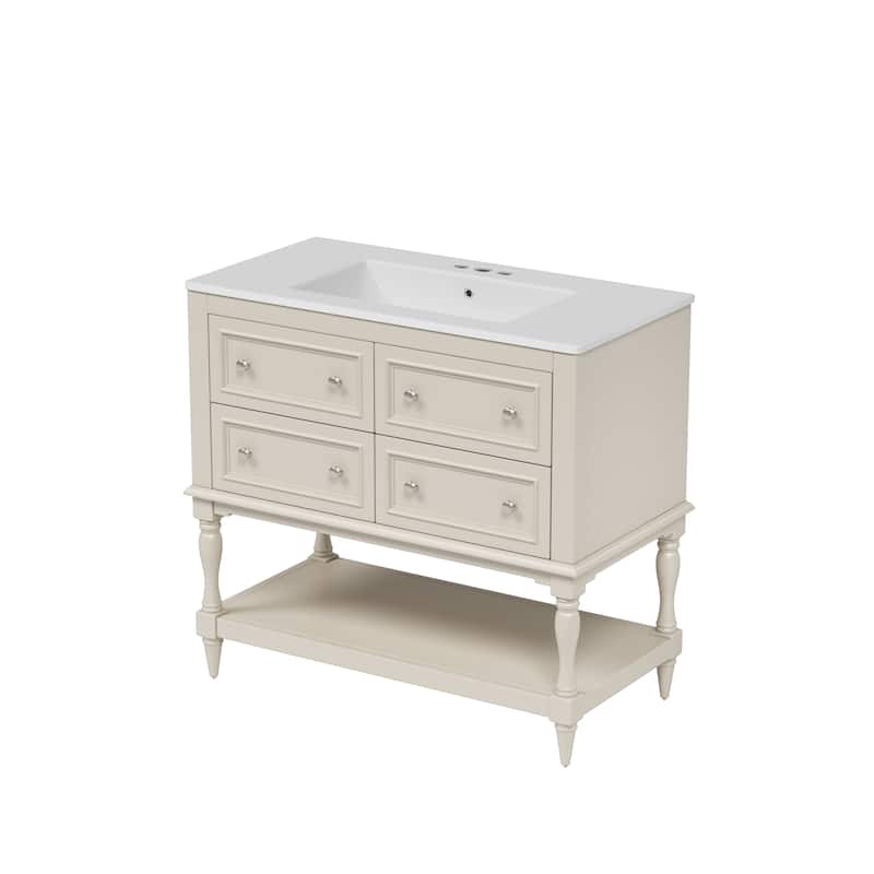Bathroom Vanity with Medicine Cabinet,Mirror Cabinet with Adjustable Shelf