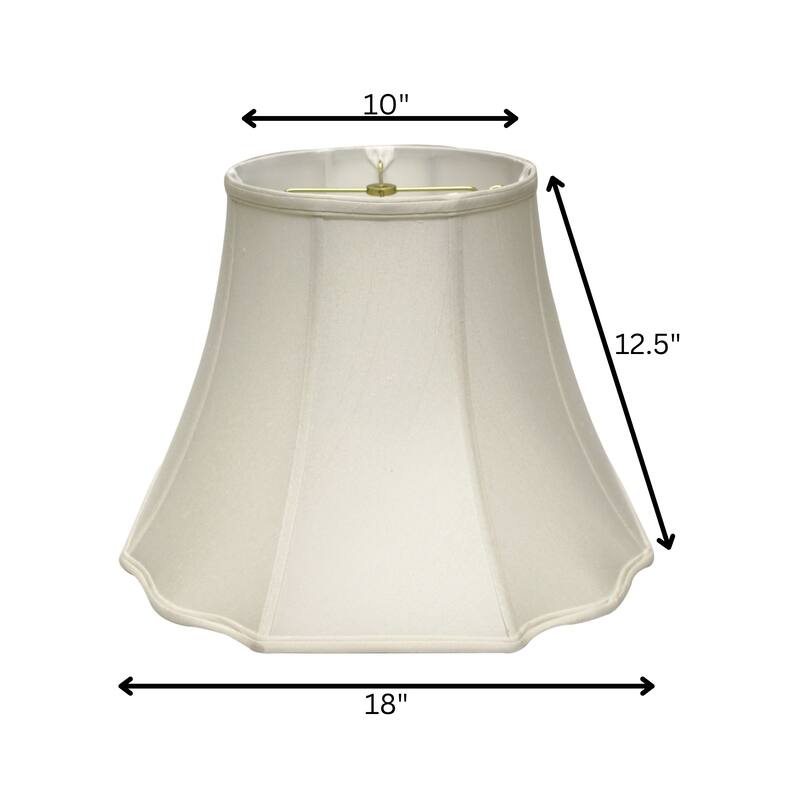 Modified Softback Lampshade with Washer Fitter, White