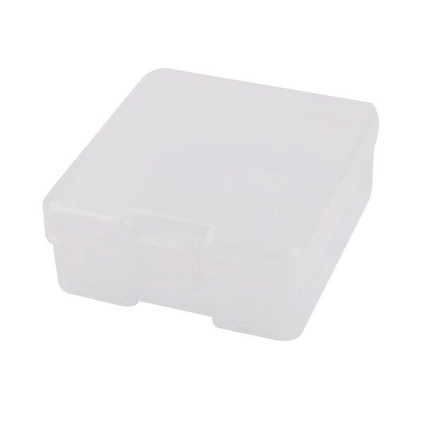 Clear Plastic Storage Box Case Container Holder for 100 x AAA Battery Batteries