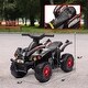 preview thumbnail 7 of 9, 6V Electric Ride-On Kids ATV Quad with Forward Drive, Music, and Versatile Terrain Capability for Ages 2-6 - Black