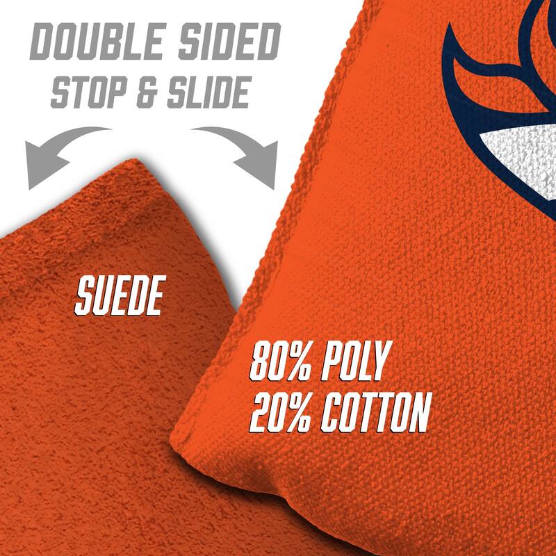 Denver Broncos NFL Dual Sided Pro Stop & Slide Cornhole Bags