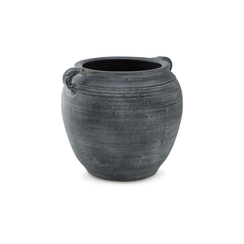 Signature Design by Ashley Meadie Distressed Blue Vase